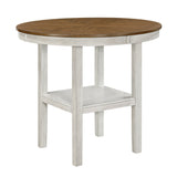 Tyler White 5-Piece Pack Counter Height Set by Homelegance at Eve Furniture