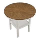 Tyler White 5-Piece Pack Counter Height Set by Homelegance at Eve Furniture
