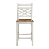 Tyler White 5-Piece Pack Counter Height Set by Homelegance at Eve Furniture
