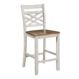 Tyler White 5-Piece Pack Counter Height Set by Homelegance at Eve Furniture