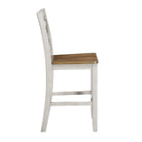 Tyler White 5-Piece Pack Counter Height Set by Homelegance at Eve Furniture