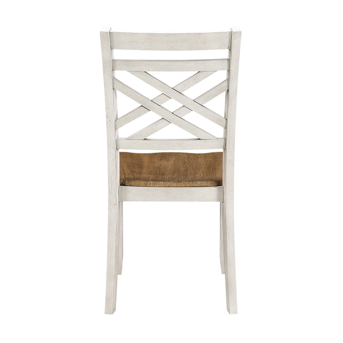 Tyler White 5pc Set (TB+4S) by Homelegance at Eve Furniture