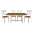 Tyler White 5pc Set (TB+4S) by Homelegance at Eve Furniture