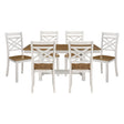Tyler White 7pc Set (TB+6S) by Homelegance at Eve Furniture