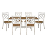 Tyler White 7pc Set (TB+6S) by Homelegance at Eve Furniture