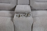 Gilson Grey 2-Piece Chenille Upholstered Reclining Living Room Set