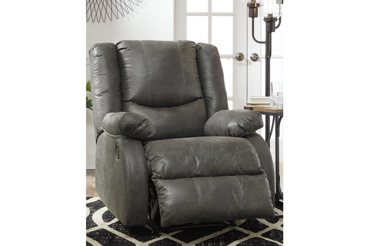 Bladewood Slate Recliner