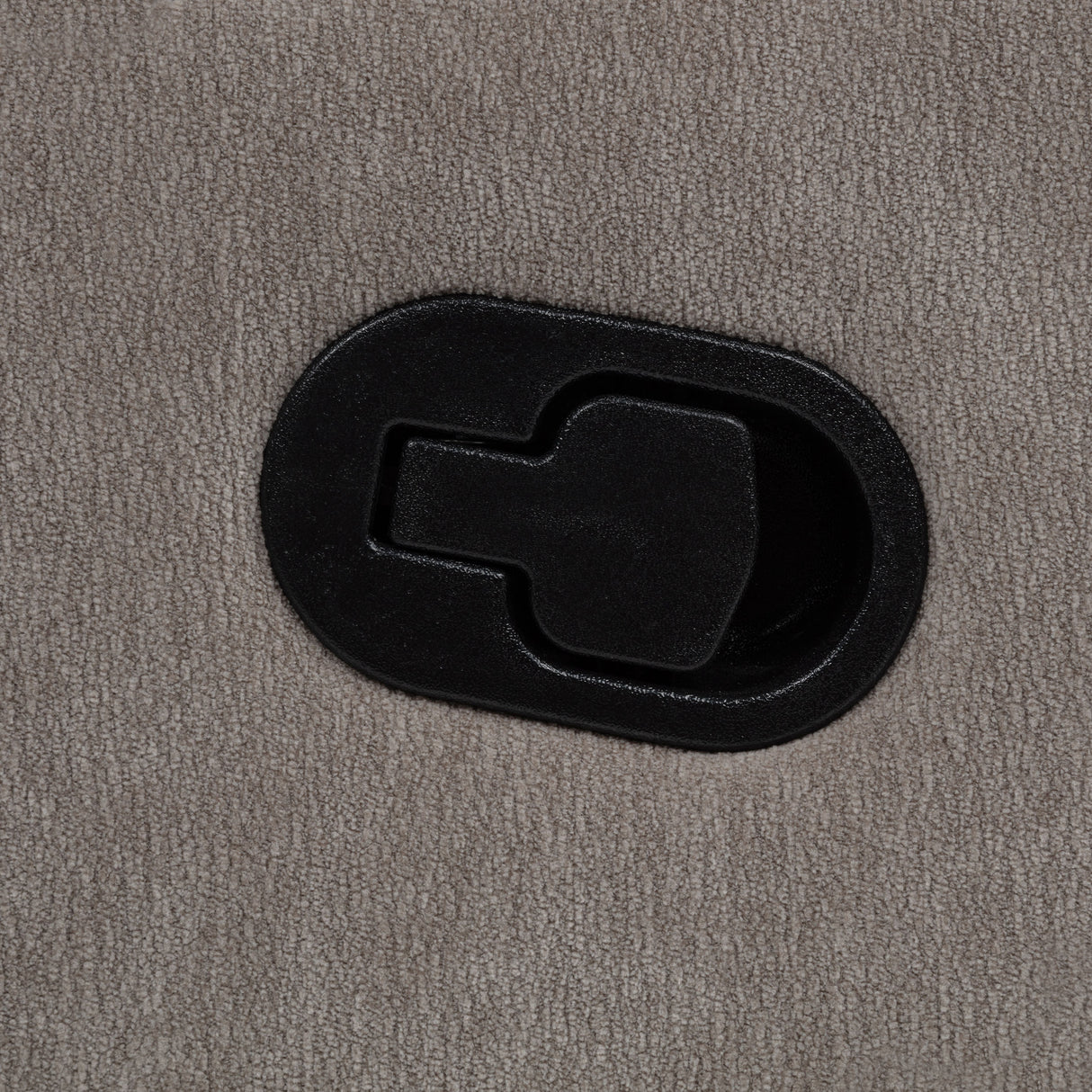 Hamilton Chenille Upholstered Manual Glider Recliner Sand