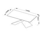 6046 Coffee Table by ESF Furniture at Eve Furniture