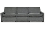 Hartsdale Granite 3-Piece Power Reclining Sectional Sofa