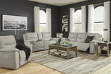 Next-Gen Gaucho Fossil Power Reclining Living Room Set