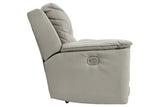 Next-Gen Gaucho Fossil Power Reclining Loveseat with Console