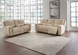 Next-Gen Gaucho Latte Power Reclining Living Room Set