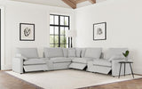Collins Grey 7-Piece Modular Power Reclining Sectional