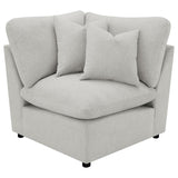 Collins Grey 5-piece Modular Power Reclining Sectional