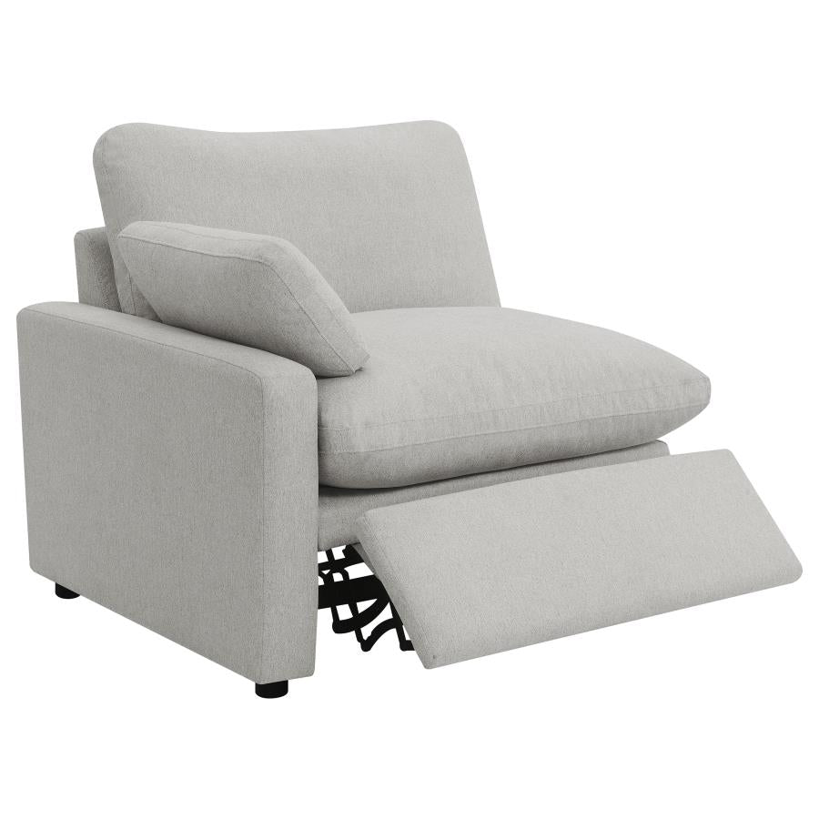 Collins Grey 5-piece Modular Power Reclining Sectional