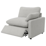 Collins Grey 5-piece Modular Power Reclining Sectional