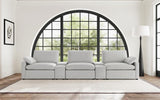 Collins Grey 5-Piece Power Reclining Home Theater Seating