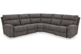 Next-Gen DuraPella Slate 5-Piece Power Reclining Sectional