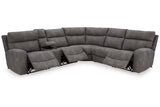 Next-Gen DuraPella Slate 6-Piece Power Reclining Sectional