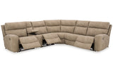 Next-Gen DuraPella Sand 6-Piece Power Reclining Sectional