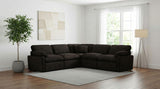 Collins Chocolate Brown 5-piece Modular Power Reclining Sectional by Coaster at Eve Furniture