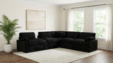Collins Black 6-piece Modular Power Reclining Sectional by Coaster at Eve Furniture