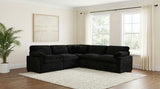 Collins Black 5-piece Modular Power Reclining Sectional by Coaster at Eve Furniture