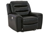 Warlin Black Power Recliner