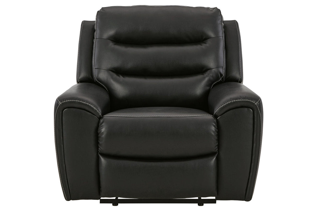 Warlin Black Power Recliner