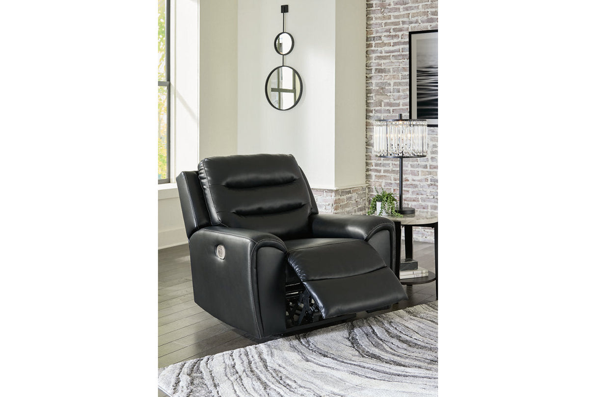 Warlin Black Power Recliner