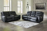 Warlin Black Power Reclining Sofa, Loveseat and Recliner