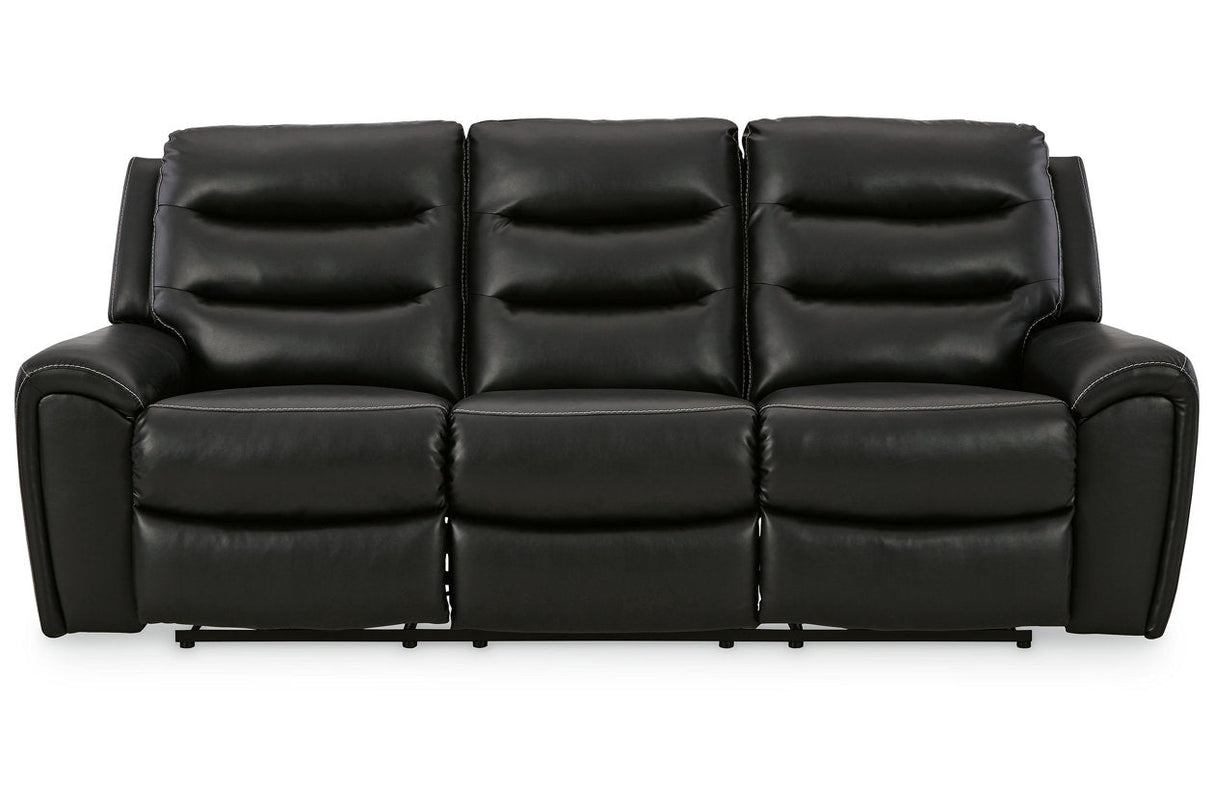 Warlin Black Power Reclining Sofa, Loveseat and Recliner