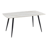 Mateo Beige Dining Table by Homelegance at Eve Furniture