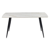 Mateo Beige Dining Table by Homelegance at Eve Furniture