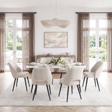 Mateo Beige Side Chair, Set of 2 by Homelegance at Eve Furniture