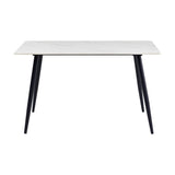 kira White Dining Table by Homelegance at Eve Furniture