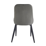 Kira Grey Side Chair, Set of 4 by Homelegance at Eve Furniture