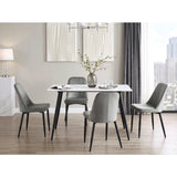 Kira Grey Side Chair, Set of 4 by Homelegance at Eve Furniture