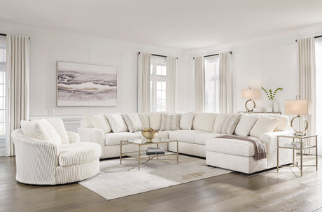 Chessington Ivory 4-Piece RAF Chaise Sectional