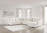 Chessington Ivory 4-Piece RAF Chaise Sectional