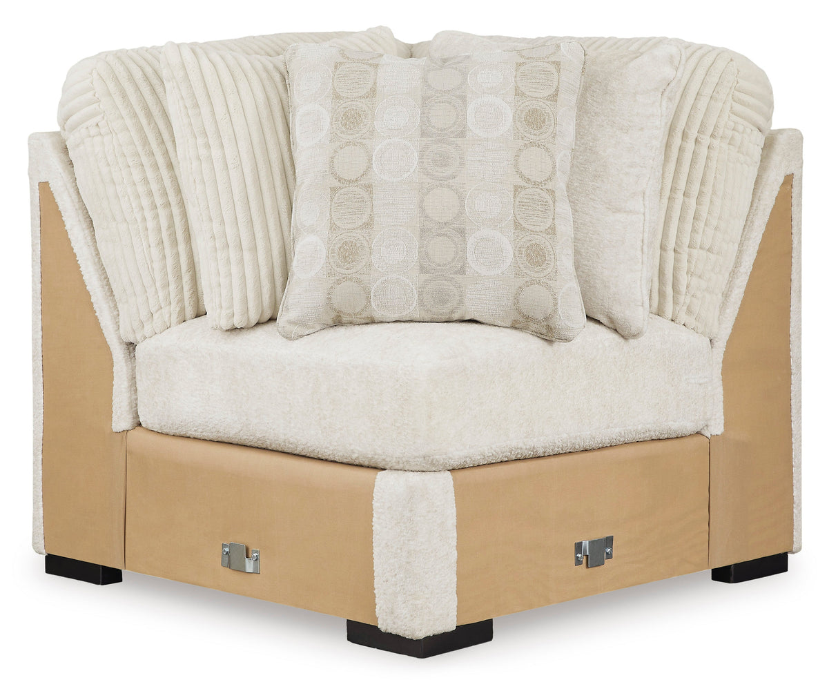 Chessington Ivory 4-Piece RAF Chaise Sectional