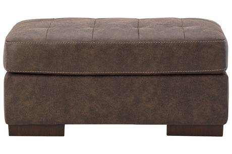 Maderla Walnut Ottoman