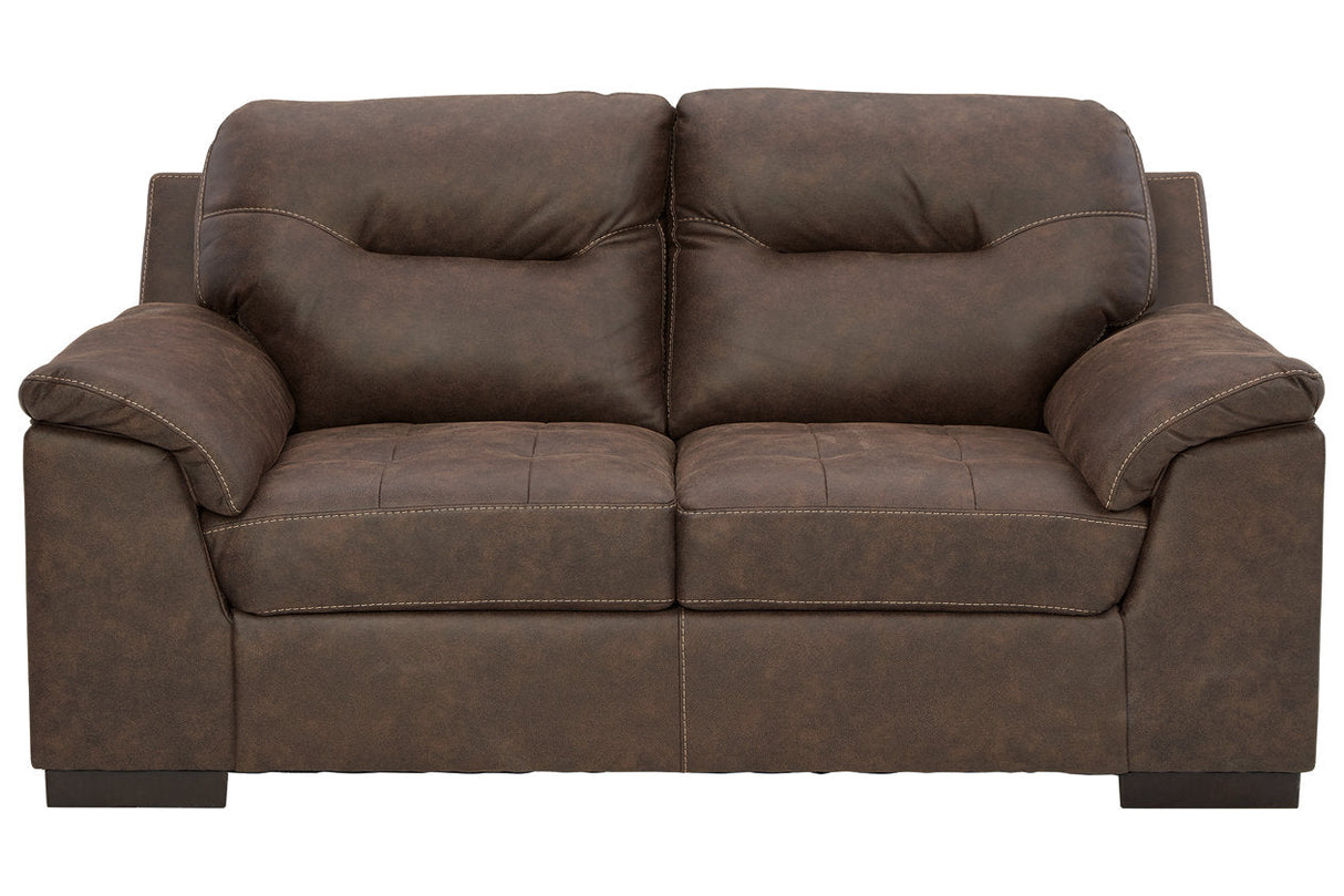 Maderla Walnut Loveseat