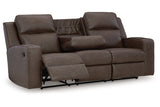 Lavenhorne Umber Reclining Sofa, Loveseat and Recliner