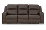 Lavenhorne Umber Reclining Sofa, Loveseat and Recliner