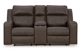 Lavenhorne Umber Reclining Sofa, Loveseat and Recliner