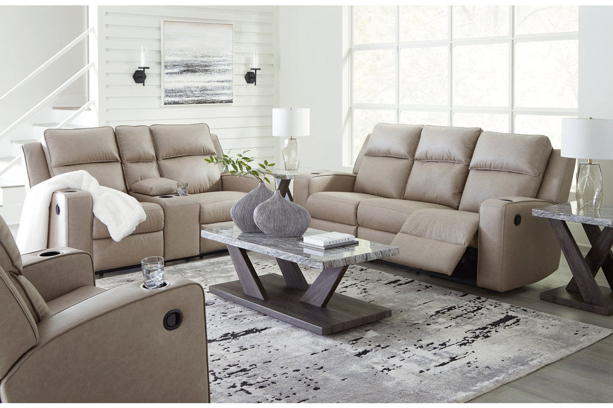 Lavenhorne Pebble Reclining Sofa, Loveseat and Recliner