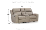 Lavenhorne Pebble Reclining Sofa, Loveseat and Recliner