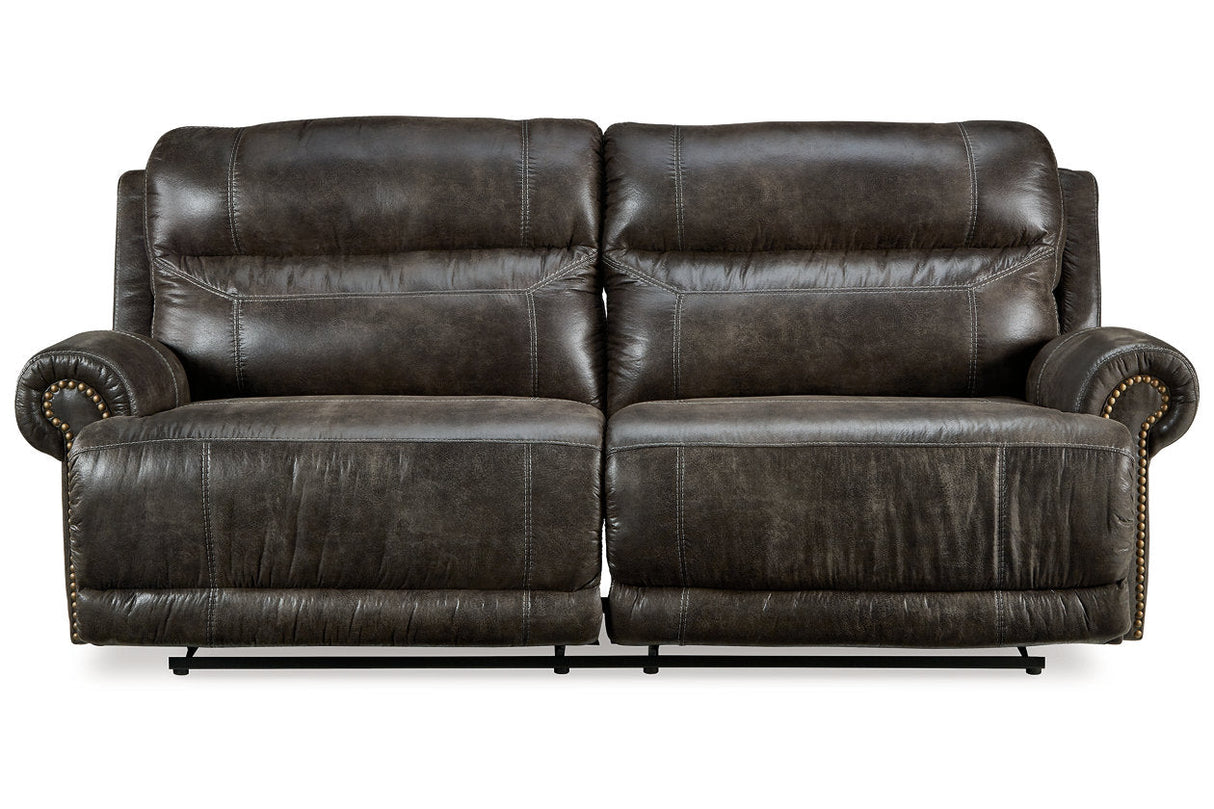 Grearview Charcoal Power Reclining Sofa and Loveseat